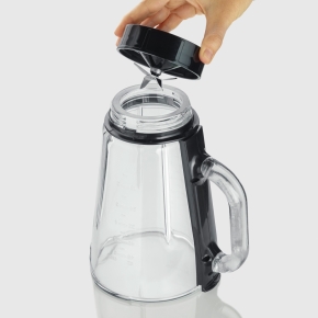 Severin Standmixer, 1.5 Liter, ca. 600 W, H/B/T 38 x 17 x 21,2 cm, schwarz