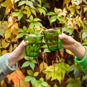 Stapelglas Picardie farbig, 0,25 Liter