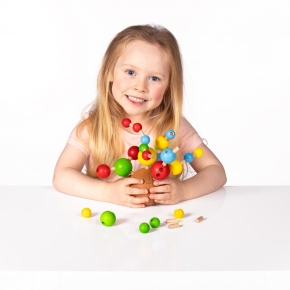 Steckspiel Fröbel-Kugeln - Erzi 42273