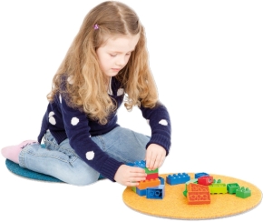 Tretford - Runde Sitzpads Ø 40 cm, 10er-Set