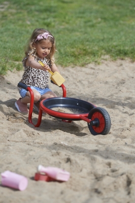 Winther 8500635 VIKING CHALLENGE Runde Schubkarre